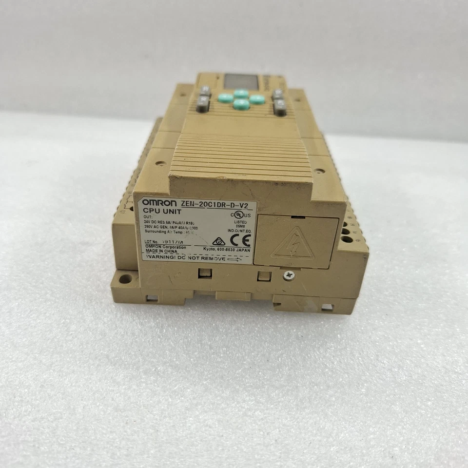 OMRON ZEN-20C1DR-D-V2 PROGRAMMABLE RELAY DC12-24V